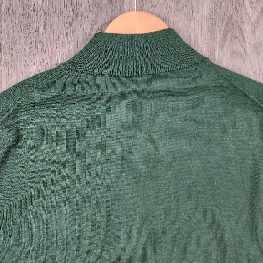 Vineyard Vines Thaxter Quarter Zip Cashmere Blend Sweater size M